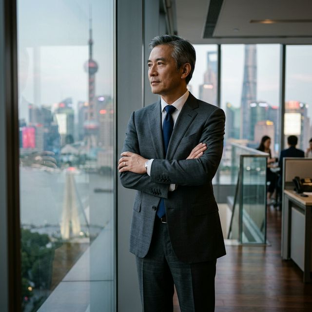 shanghai businessman old